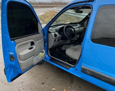 Синий Рено Кенгу, объемом двигателя 1.5 л и пробегом 400 тыс. км за 2450 $, фото 9 на Automoto.ua