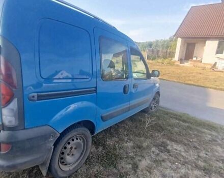 Синий Рено Кенгу, объемом двигателя 1.5 л и пробегом 368 тыс. км за 3500 $, фото 2 на Automoto.ua