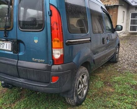 Синий Рено Кенгу, объемом двигателя 1.5 л и пробегом 219 тыс. км за 4800 $, фото 3 на Automoto.ua