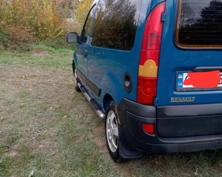 Рено Кенгу 2004 в Вижнице на Automoto.ua Синий Рено Кенгу, объемом двигателя 1.5 л и пробегом 300 тыс. км за 3750 $, фото 3 на Automoto.ua