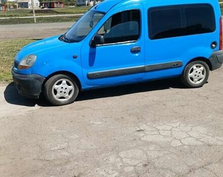 Синий Рено Кенгу, объемом двигателя 1.5 л и пробегом 43 тыс. км за 3700 $, фото 7 на Automoto.ua