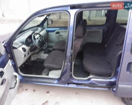 Синий Рено Кенгу, объемом двигателя 1.6 л и пробегом 328 тыс. км за 4200 $, фото 5 на Automoto.ua