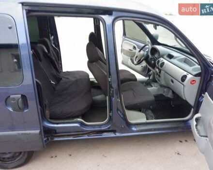 Синий Рено Кенгу, объемом двигателя 1.6 л и пробегом 328 тыс. км за 4200 $, фото 8 на Automoto.ua