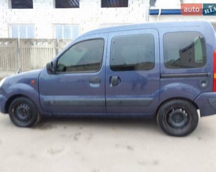 Синий Рено Кенгу, объемом двигателя 1.6 л и пробегом 328 тыс. км за 4200 $, фото 2 на Automoto.ua