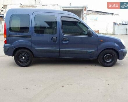 Синий Рено Кенгу, объемом двигателя 1.6 л и пробегом 328 тыс. км за 4200 $, фото 1 на Automoto.ua