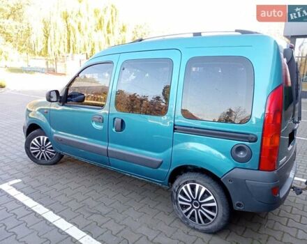 Синий Рено Кенгу, объемом двигателя 1.4 л и пробегом 360 тыс. км за 3800 $, фото 1 на Automoto.ua