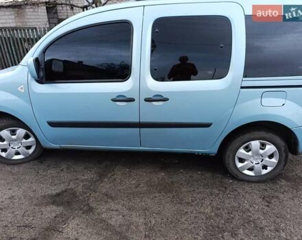 Синий Рено Кенгу, объемом двигателя 1.46 л и пробегом 320 тыс. км за 7000 $, фото 3 на Automoto.ua