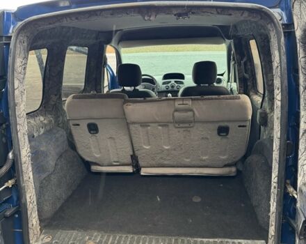 Рено Кенгу 2008 в Черновцах на Automoto.ua Синий Рено Кенгу, объемом двигателя 1.5 л и пробегом 306 тыс. км за 4750 $, фото 21 на Automoto.ua