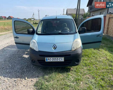Синий Рено Кенгу, объемом двигателя 1.5 л и пробегом 393 тыс. км за 5500 $, фото 4 на Automoto.ua