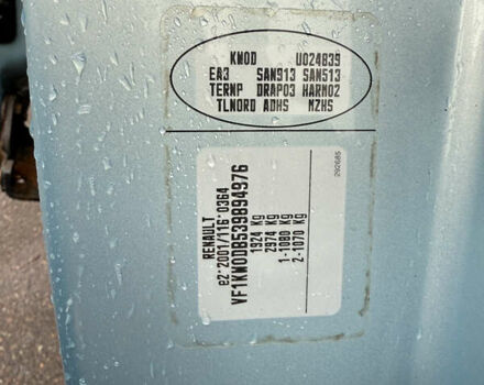 Синий Рено Кенгу, объемом двигателя 1.6 л и пробегом 124 тыс. км за 8200 $, фото 43 на Automoto.ua