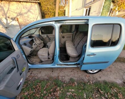 Рено Кенгу 2008 в Новоселица на Automoto.ua Синий Рено Кенгу, объемом двигателя 1.5 л и пробегом 240 тыс. км за 4500 $, фото 5 на Automoto.ua