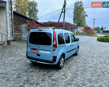 Синий Рено Кенгу, объемом двигателя 1.6 л и пробегом 205 тыс. км за 8550 $, фото 58 на Automoto.ua