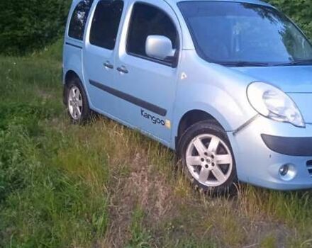 Синий Рено Кенгу, объемом двигателя 1.5 л и пробегом 224 тыс. км за 7400 $, фото 1 на Automoto.ua