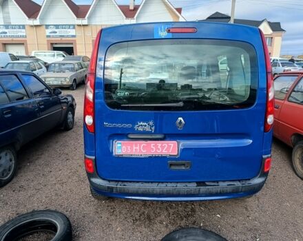 Синий Рено Кенгу, объемом двигателя 1.6 л и пробегом 220 тыс. км за 6800 $, фото 3 на Automoto.ua