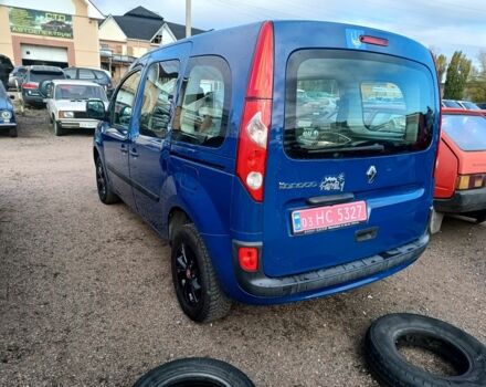 Синий Рено Кенгу, объемом двигателя 1.6 л и пробегом 220 тыс. км за 6800 $, фото 4 на Automoto.ua