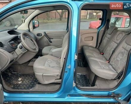 Синий Рено Кенгу, объемом двигателя 1.6 л и пробегом 220 тыс. км за 6850 $, фото 19 на Automoto.ua