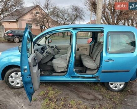 Синий Рено Кенгу, объемом двигателя 1.6 л и пробегом 220 тыс. км за 6850 $, фото 14 на Automoto.ua