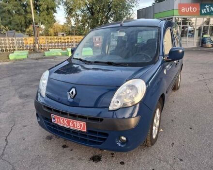 Синий Рено Кенгу, объемом двигателя 1.6 л и пробегом 182 тыс. км за 7750 $, фото 1 на Automoto.ua