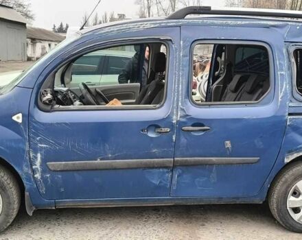 Синий Рено Кенгу, объемом двигателя 1.6 л и пробегом 240 тыс. км за 2900 $, фото 2 на Automoto.ua