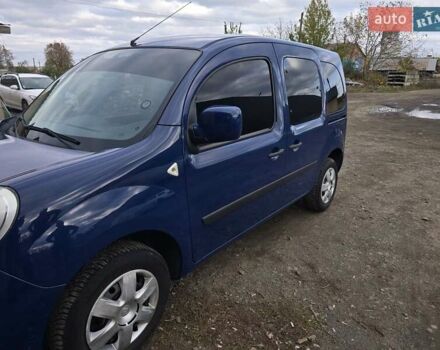 Синий Рено Кенгу, объемом двигателя 1.6 л и пробегом 202 тыс. км за 7999 $, фото 1 на Automoto.ua