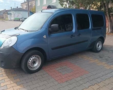 Синий Рено Кенгу, объемом двигателя 1.46 л и пробегом 158 тыс. км за 9400 $, фото 5 на Automoto.ua