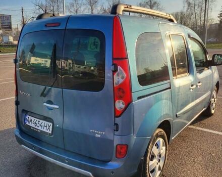 Синий Рено Кенгу, объемом двигателя 1.6 л и пробегом 190 тыс. км за 8200 $, фото 2 на Automoto.ua