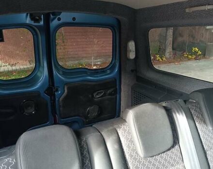 Синий Рено Кенгу, объемом двигателя 1.46 л и пробегом 158 тыс. км за 9400 $, фото 10 на Automoto.ua