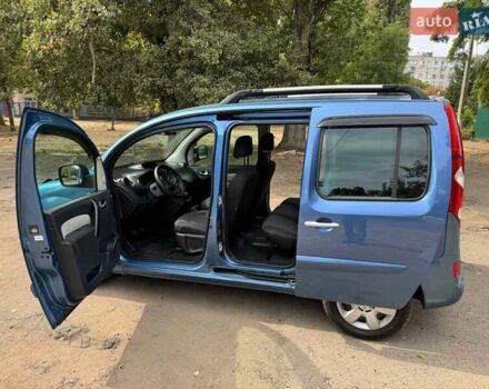 Синий Рено Кенгу, объемом двигателя 1.5 л и пробегом 208 тыс. км за 8500 $, фото 8 на Automoto.ua
