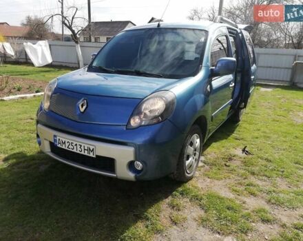 Синий Рено Кенгу, объемом двигателя 1.46 л и пробегом 220 тыс. км за 7200 $, фото 17 на Automoto.ua