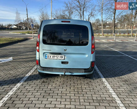 Синий Рено Кенгу, объемом двигателя 1.5 л и пробегом 162 тыс. км за 6300 $, фото 3 на Automoto.ua