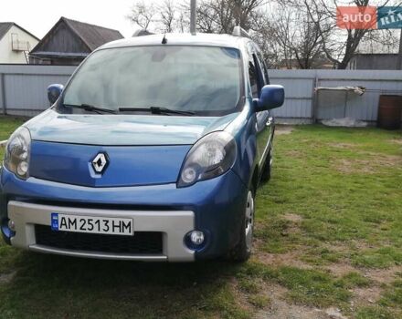 Синий Рено Кенгу, объемом двигателя 1.46 л и пробегом 220 тыс. км за 7200 $, фото 1 на Automoto.ua