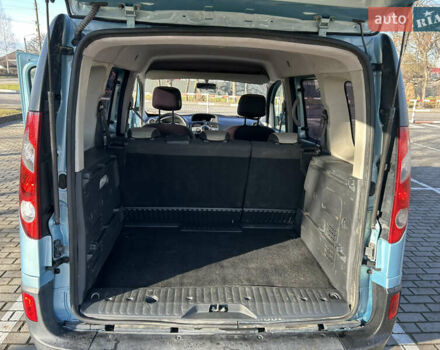 Синий Рено Кенгу, объемом двигателя 1.5 л и пробегом 162 тыс. км за 6300 $, фото 7 на Automoto.ua