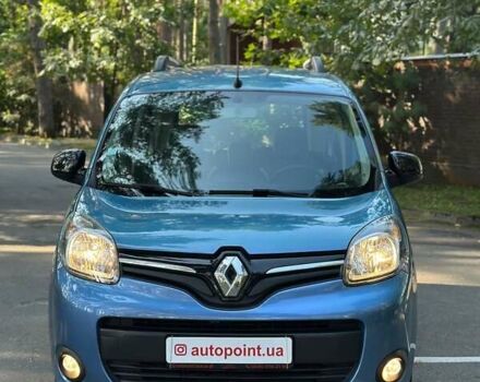 Синий Рено Кенгу, объемом двигателя 1.5 л и пробегом 208 тыс. км за 9900 $, фото 1 на Automoto.ua
