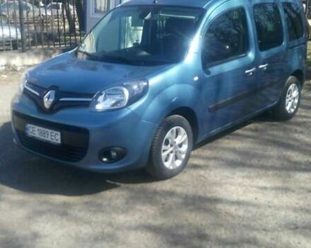 Синий Рено Кенгу, объемом двигателя 1.5 л и пробегом 184 тыс. км за 13200 $, фото 1 на Automoto.ua