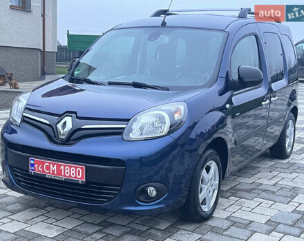 Синий Рено Кенгу, объемом двигателя 1.5 л и пробегом 180 тыс. км за 12750 $, фото 1 на Automoto.ua