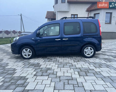 Синий Рено Кенгу, объемом двигателя 1.5 л и пробегом 180 тыс. км за 12750 $, фото 2 на Automoto.ua