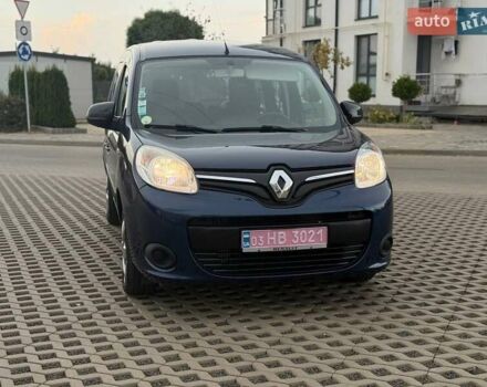Синий Рено Кенгу, объемом двигателя 1.5 л и пробегом 128 тыс. км за 13999 $, фото 2 на Automoto.ua