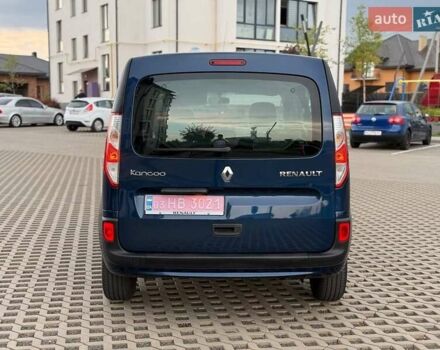 Синий Рено Кенгу, объемом двигателя 1.5 л и пробегом 128 тыс. км за 13999 $, фото 1 на Automoto.ua