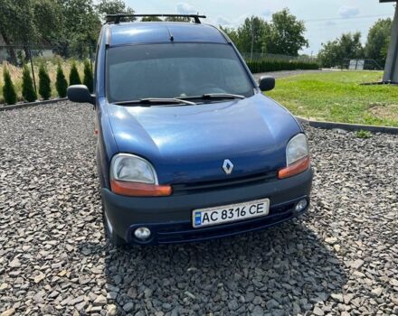 Синий Рено Кенгу, объемом двигателя 1.5 л и пробегом 290 тыс. км за 4400 $, фото 2 на Automoto.ua