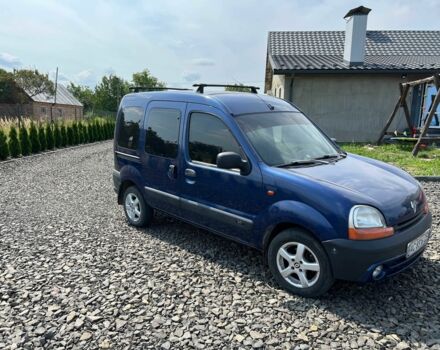 Синий Рено Кенгу, объемом двигателя 1.5 л и пробегом 290 тыс. км за 4400 $, фото 3 на Automoto.ua