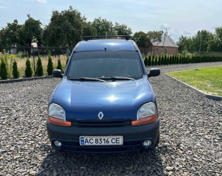 Синий Рено Кенгу, объемом двигателя 1.5 л и пробегом 290 тыс. км за 4400 $, фото 1 на Automoto.ua