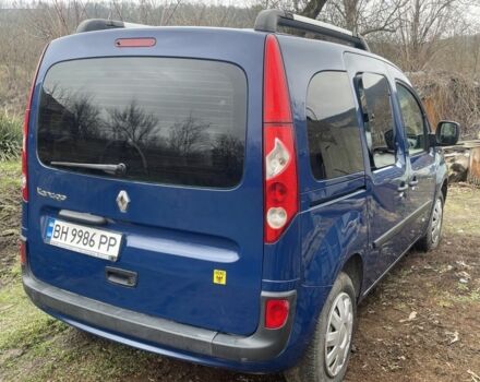 Синий Рено Кенгу, объемом двигателя 1.5 л и пробегом 240 тыс. км за 6550 $, фото 2 на Automoto.ua