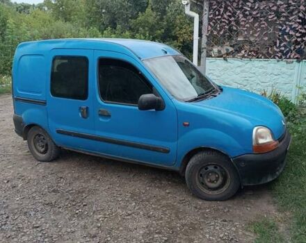 Синий Рено Кенгу, объемом двигателя 1.39 л и пробегом 270 тыс. км за 2100 $, фото 1 на Automoto.ua