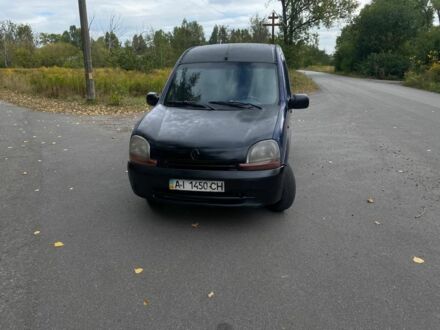 Синий Рено Кенгу, объемом двигателя 1.1 л и пробегом 120 тыс. км за 1300 $, фото 1 на Automoto.ua