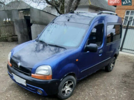 Рено Кенгу 1999 в Новоселица на Automoto.ua Синий Рено Кенгу, объемом двигателя 1.4 л и пробегом 100 тыс. км за 1450 $, фото 1 на Automoto.ua