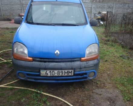 Синий Рено Кенгу, объемом двигателя 1.9 л и пробегом 250 тыс. км за 1200 $, фото 1 на Automoto.ua