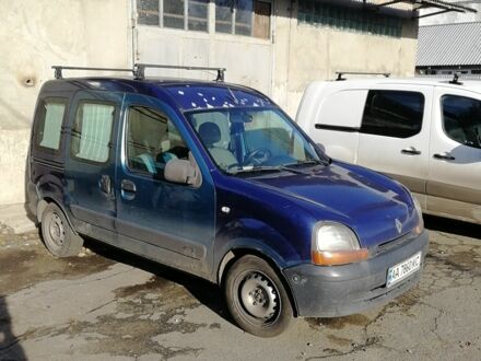 Синий Рено Кенгу, объемом двигателя 1.4 л и пробегом 400 тыс. км за 2500 $, фото 1 на Automoto.ua