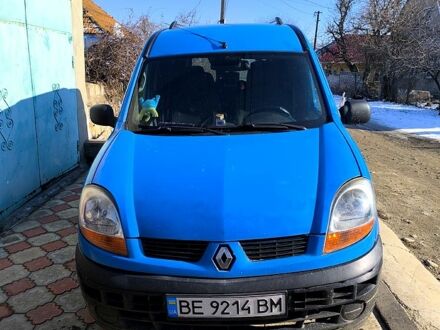 Рено Кєнгу 2003 у Миколаєві на Automoto.ua Синій Рено Кєнгу, об'ємом двигуна 15 л та пробігом 239 тис. км за 3800 $, фото 1 на Automoto.ua