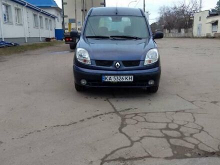 Синий Рено Кенгу, объемом двигателя 1.6 л и пробегом 328 тыс. км за 4200 $, фото 1 на Automoto.ua
