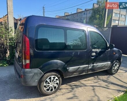 Синий Рено Кенгу, объемом двигателя 1.5 л и пробегом 283 тыс. км за 3900 $, фото 1 на Automoto.ua
